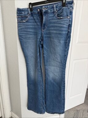 American Eagle Outfitters Blue Denim Flare Jeans